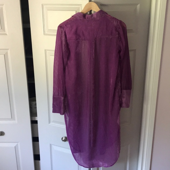 Anthropologie Long Line Button-Down - Picture 8 of 8